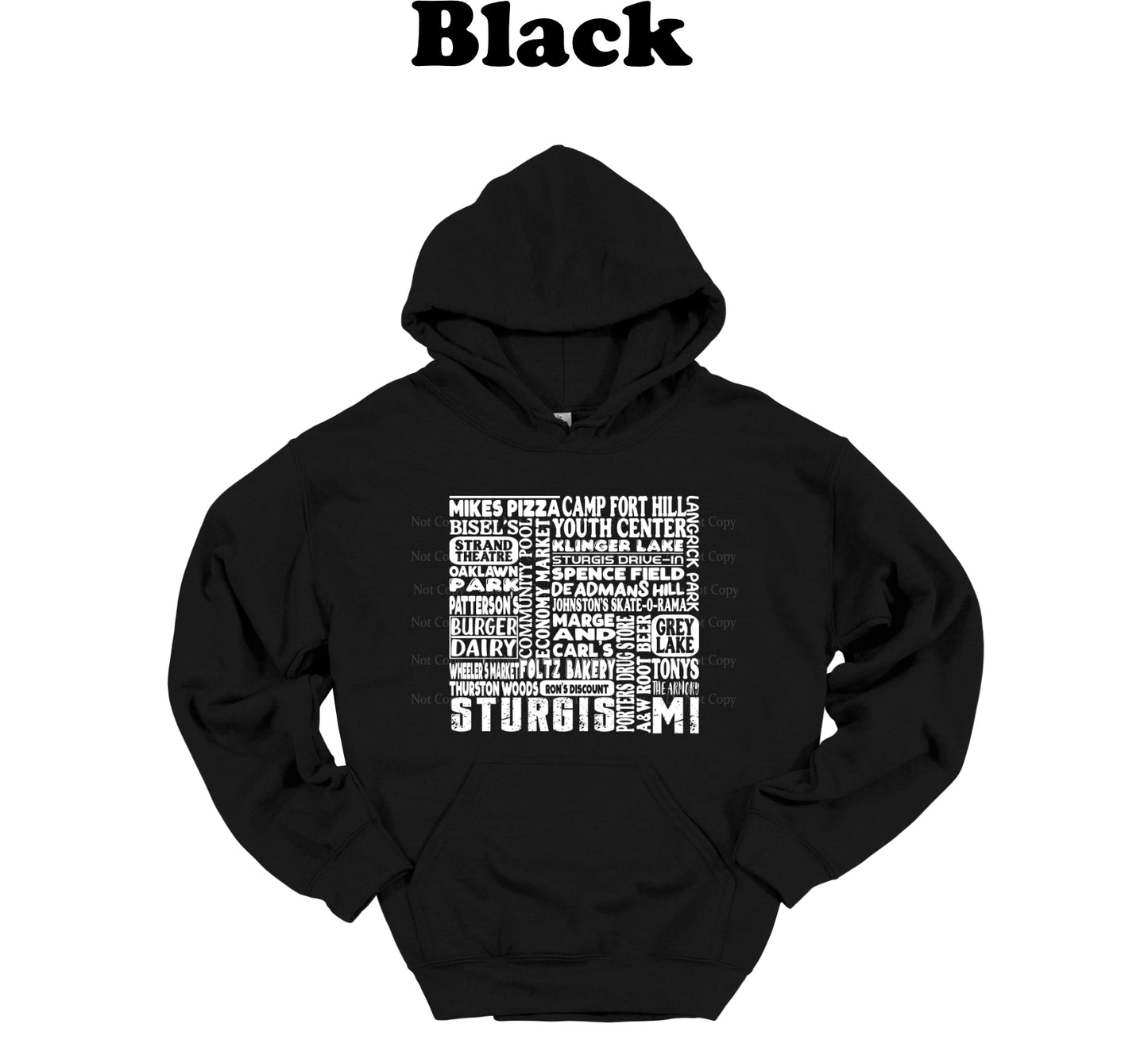 Sturgis Michigan Blast from the past Hoodie