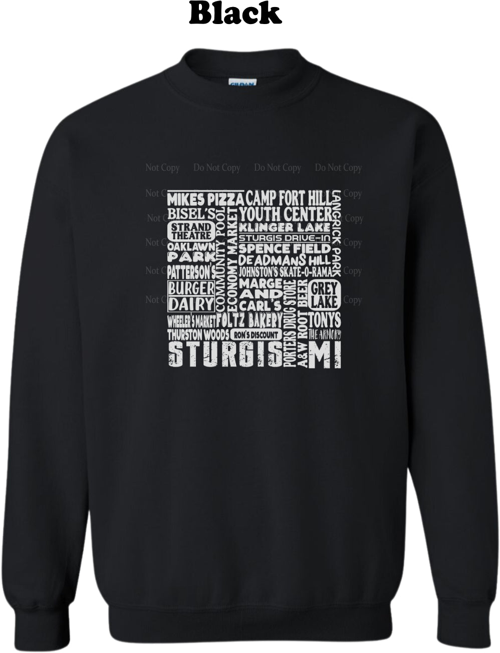 Sturgis Michigan Blast from the past Crewneck