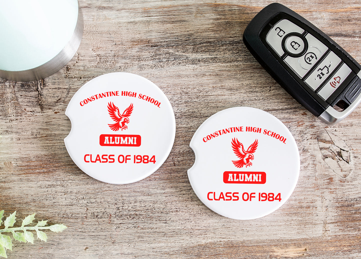 Falcons Alumni Car Coasters