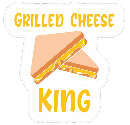 Grilled Cheese Funny novelty sticker