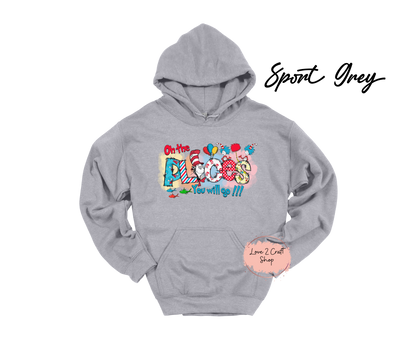 Oh the places you'll go - Cat in the Hat Hoodie