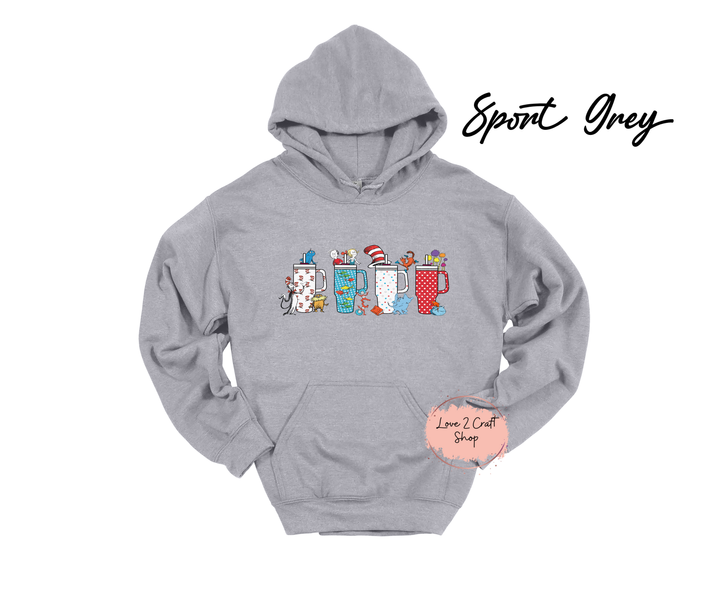 Stanley Style tumblers   - Cat in the Hat Hoodie