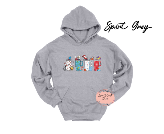 Stanley Style tumblers   - Cat in the Hat Hoodie