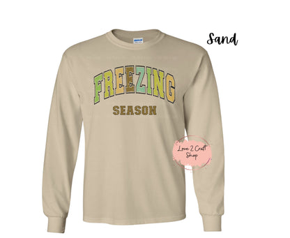 Freezing Season Hoodie Long Sleeve