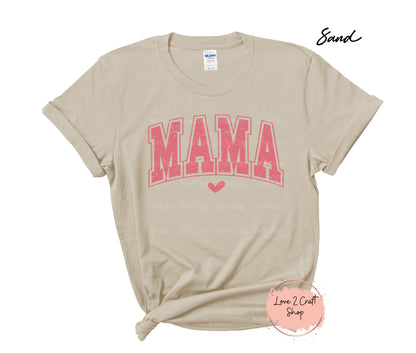 Mama with tiny heart T-shirt