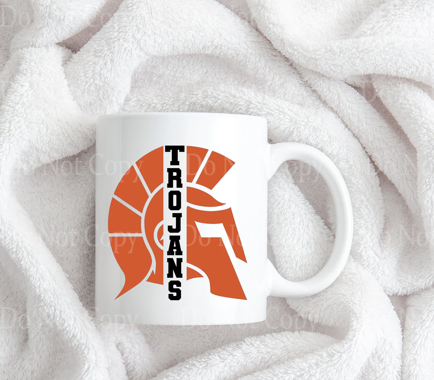 Trojans Split Logo Mug