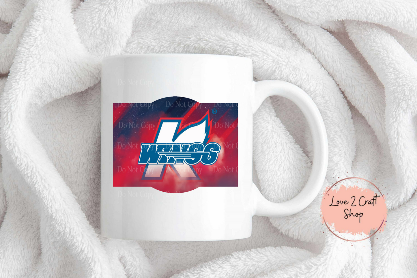 K-Wings Hockey Logo Mug