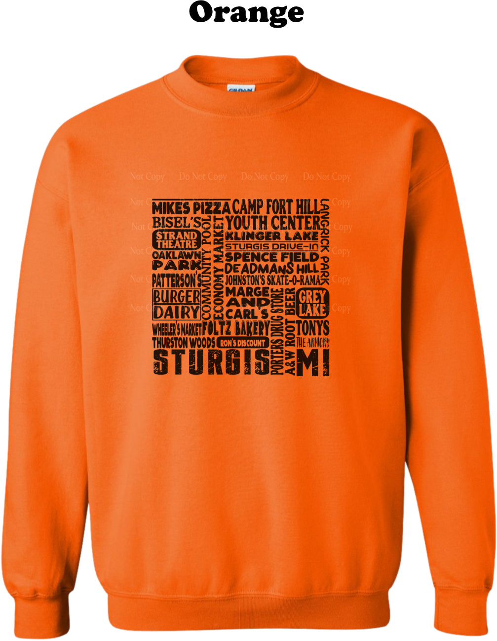 Sturgis Michigan Blast from the past Crewneck