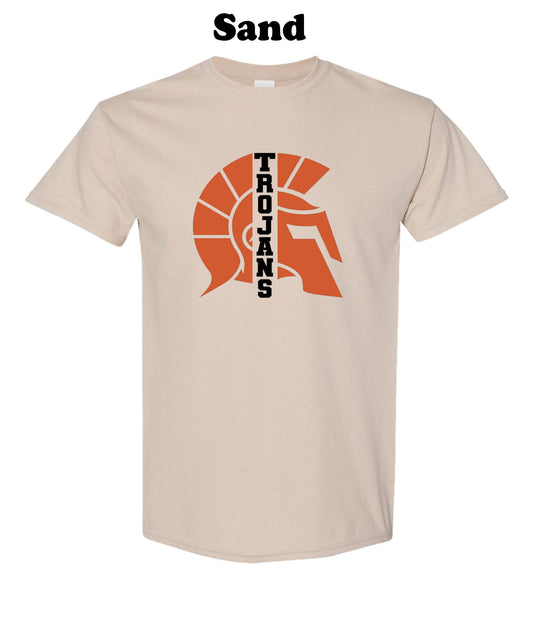 Trojans Split Logo Tee