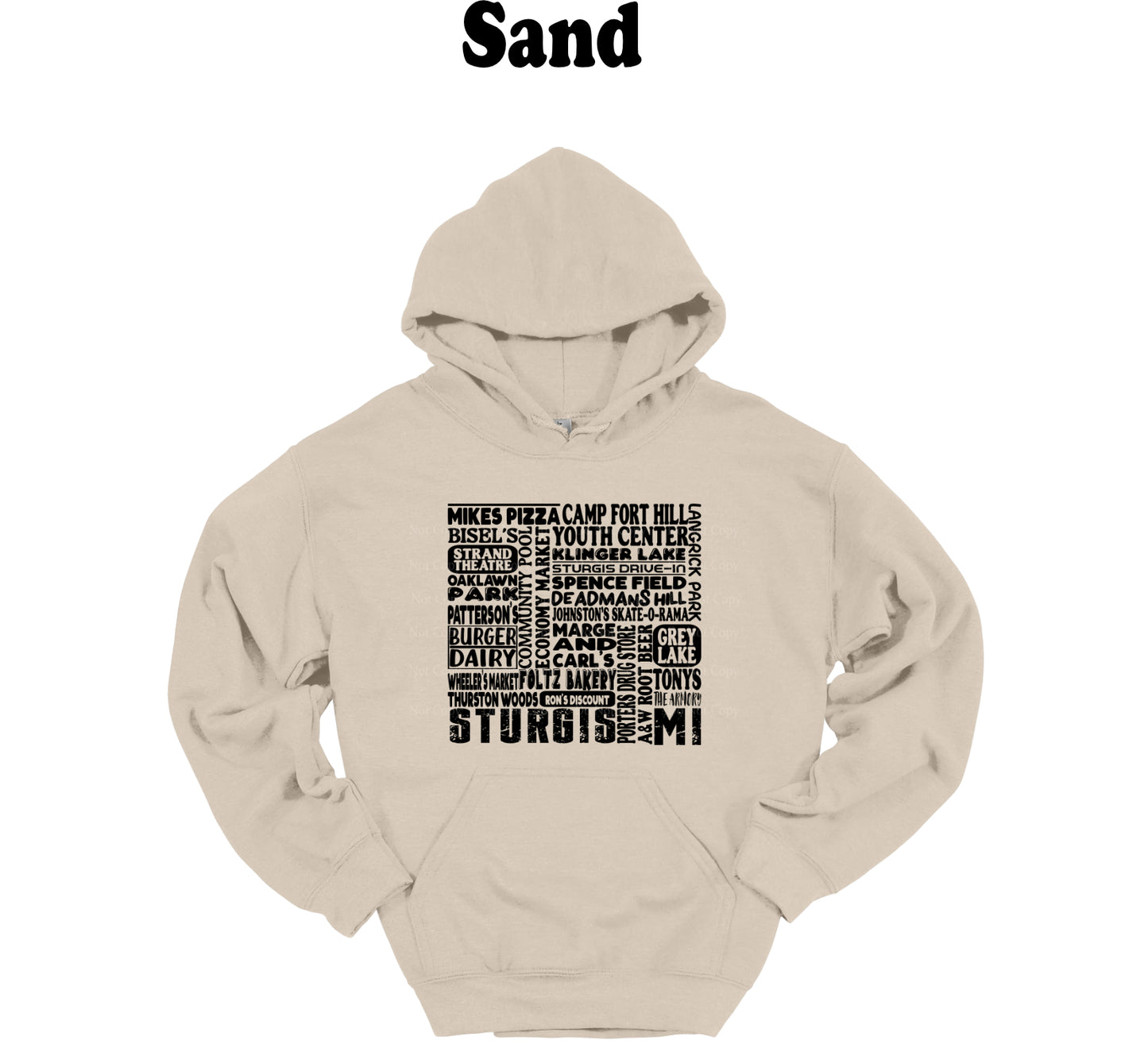 Sturgis Michigan Blast from the past Hoodie