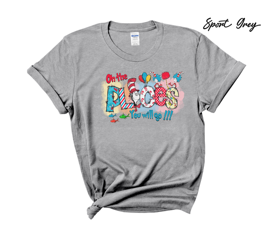 Oh the places you'll go - Cat in the Hat T-Shirt