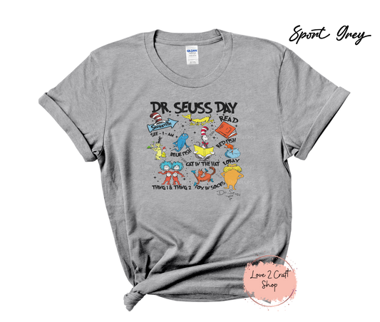 Dr Seuss Day - Cat in the Hat  T-Shirt