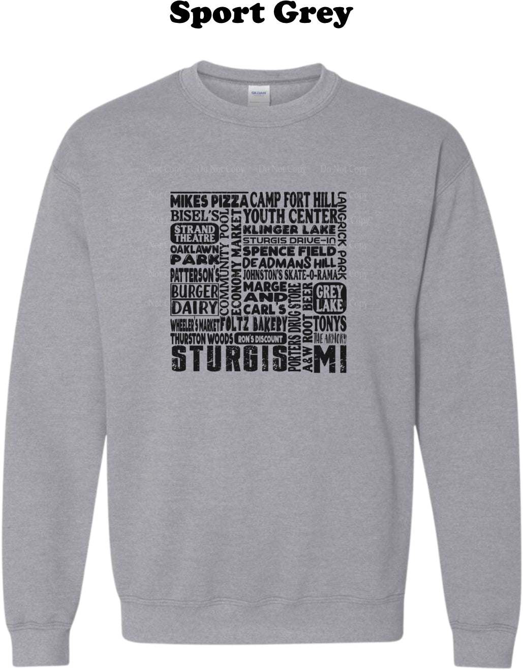 Sturgis Michigan Blast from the past Crewneck