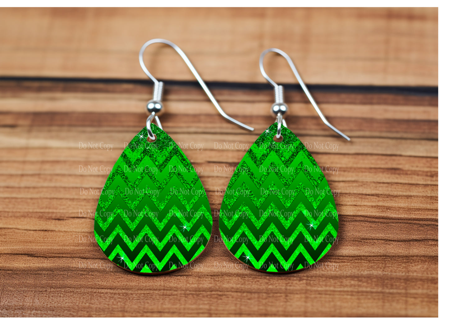 St Patricks Day group 3 -  4 styles teardrop earrings